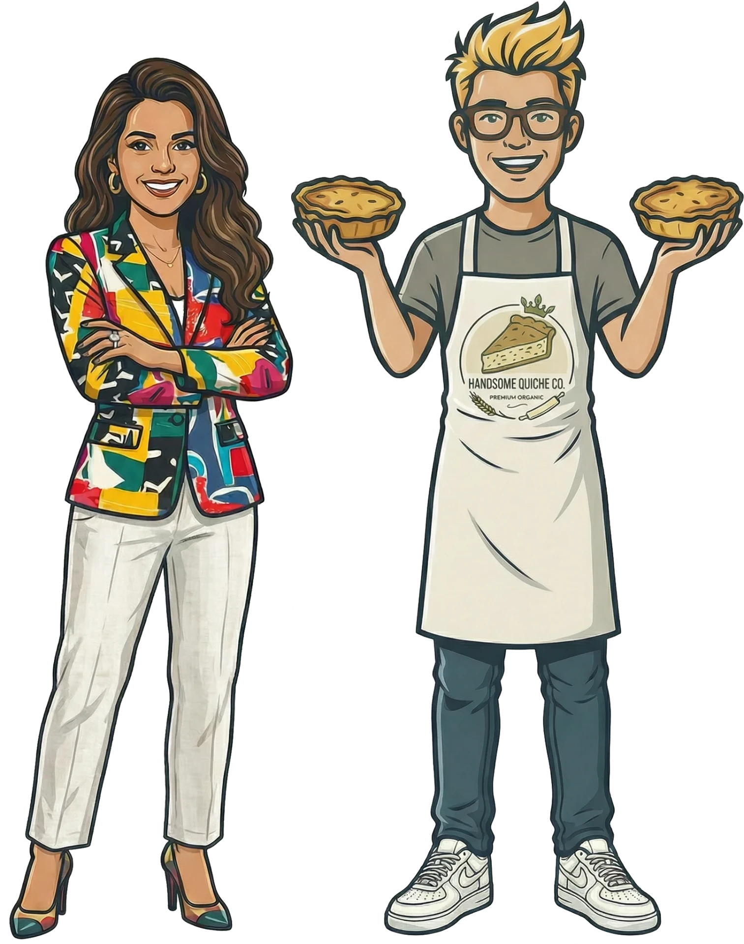 Handsome Quiche Guy & Gabriela